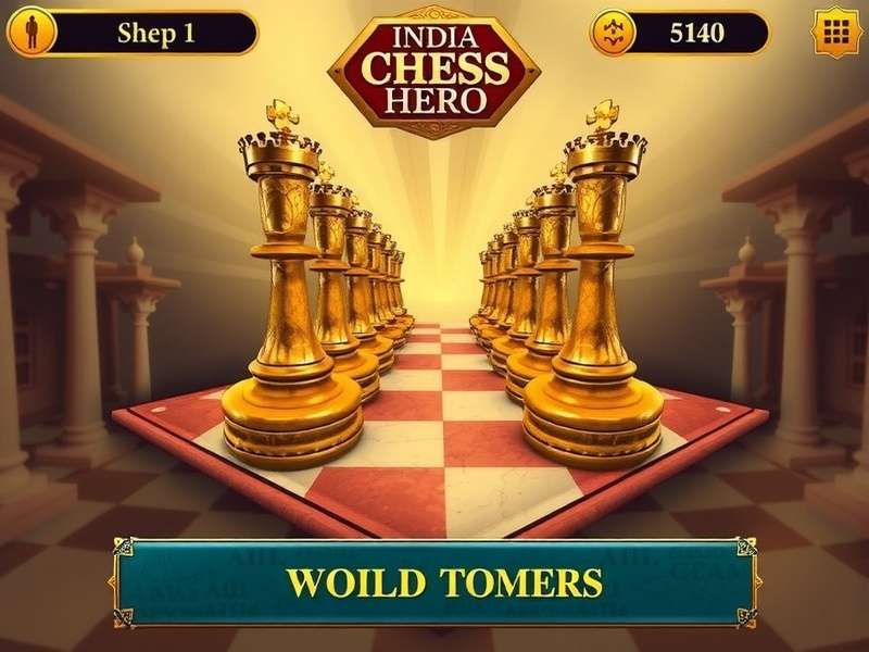 India Chess Hero Game Interface